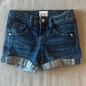 Hudson Girls Cuffed Denim Jeans Shorts Size 10